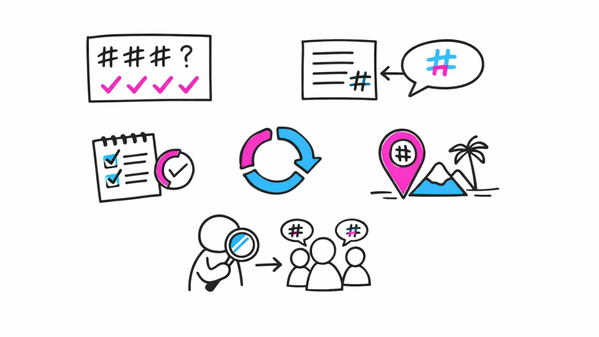How to use hashtags to maximize their impact on your posts
