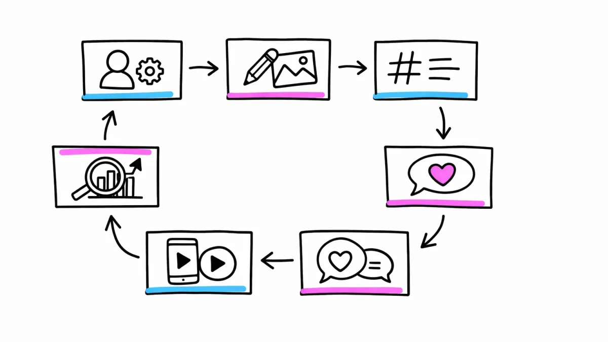 Key steps for organic and safe growth on Instagram.